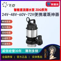 飞克泵业ZDQ智能永磁直流24V/48V/60V/72V电瓶潜水电泵